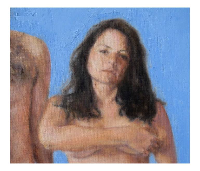 Original Figurative Nude Painting by Irene Torres Redecilla