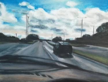 Print of Figurative Automobile Paintings by Irene Torres Redecilla