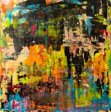 Original Abstract Painting by Kelley Nelson