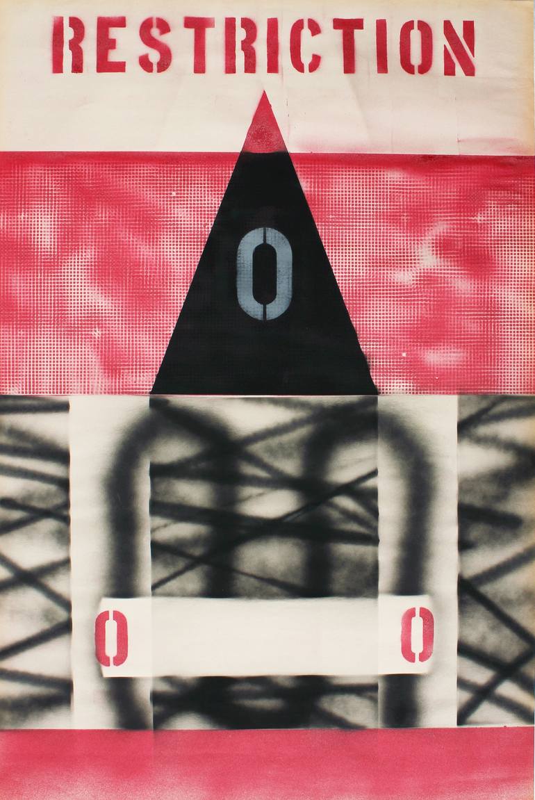 Restriction Painting by Farad Ibrahimovic | Saatchi Art