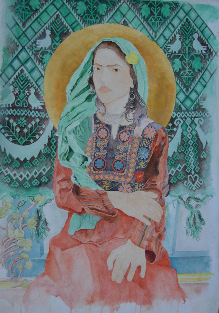 Beautiful Antonella Painting By Rania Al-madhoun 