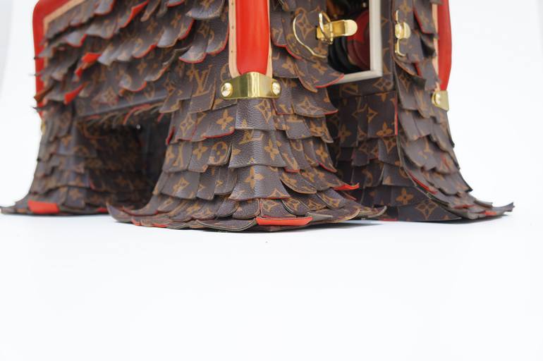 Original Abstract Fashion Sculpture by Maggie Tookmanian