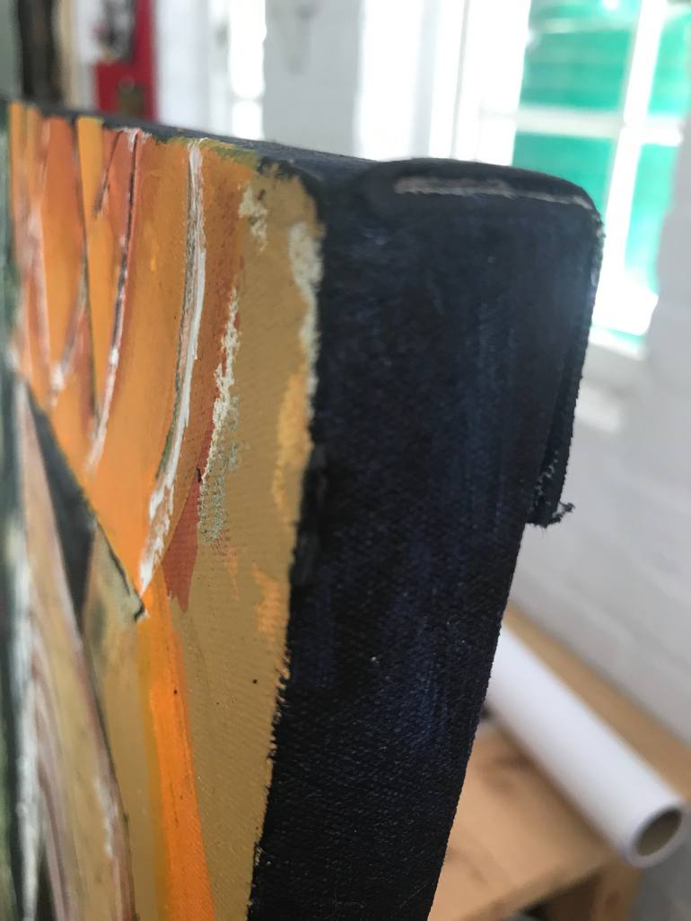 Original Abstract Expressionism Abstract Painting by Heather Dittmar