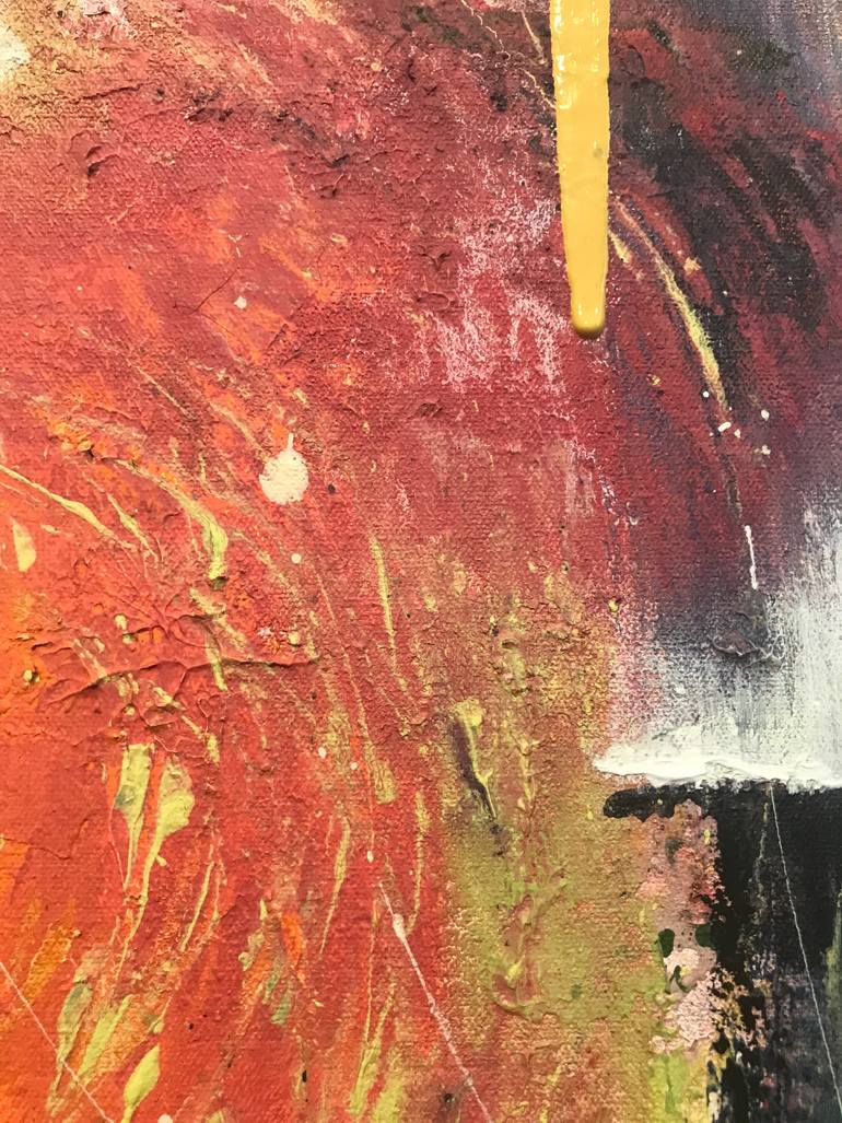 Original Abstract Expressionism Abstract Painting by Heather Dittmar