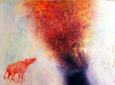 Print of Conceptual Cows Paintings by Zenya Gorlik