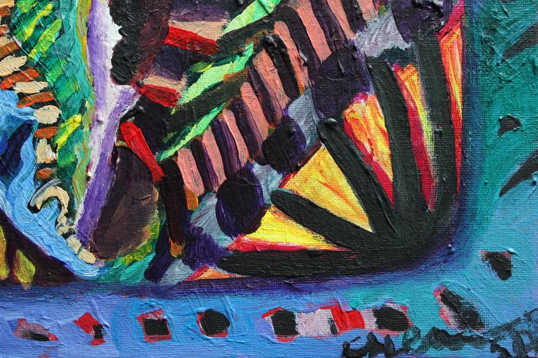Original Abstract Expressionism Abstract Painting by Ilya Chernitsky