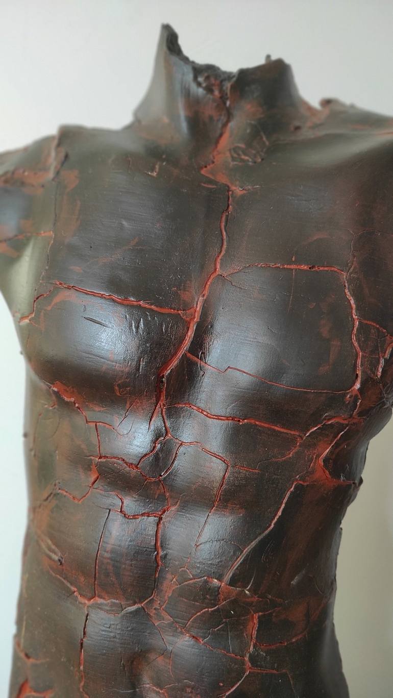 Original 3d Sculpture Body Sculpture by Krystyna Siwek