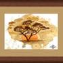 "AFRICAN SUNSHINE" dark frame