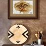 "AFRICAN SUNSHINE"dark frame in interior 01