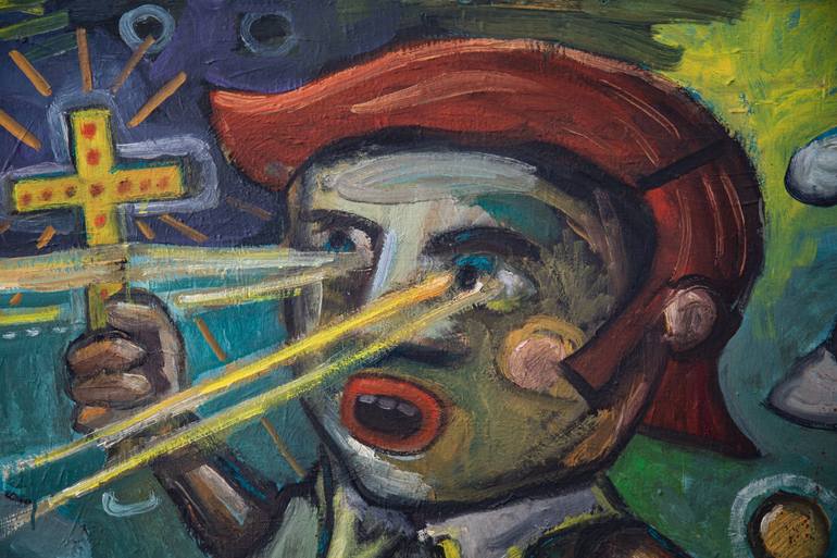 Original Contemporary Men Painting by Andrzej Koston