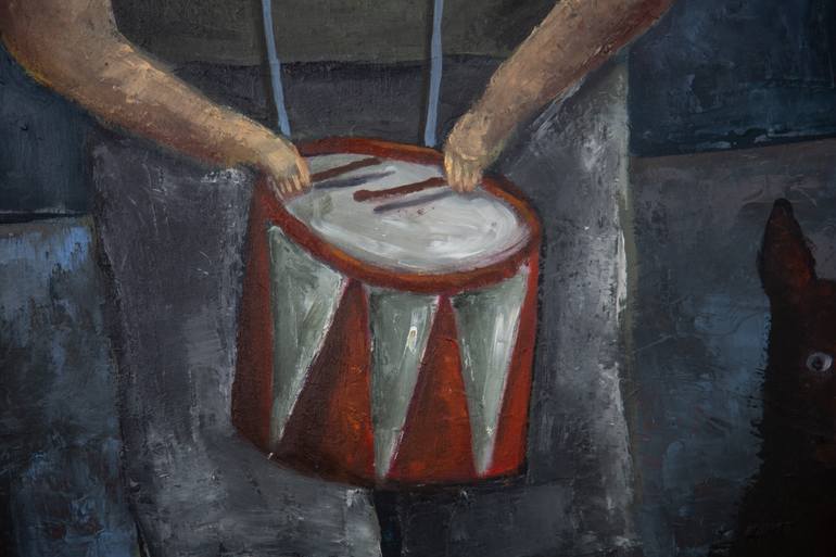 Original Figurative People Painting by Andrzej Koston