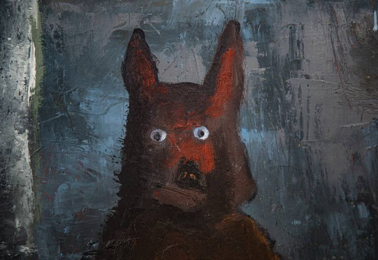 Original Figurative People Painting by Andrzej Koston