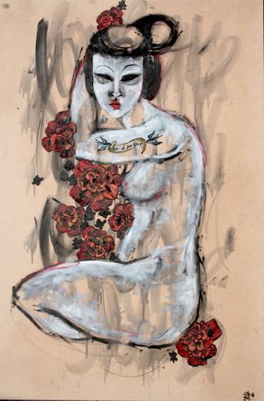 Print of Nude Paintings by Elena Prosperi