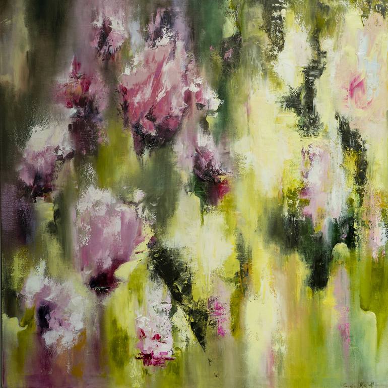 Peonies Painting by Svetlana Safina | Saatchi Art