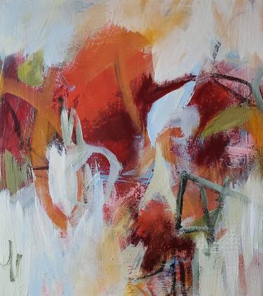 Original Abstract Expressionism Abstract Paintings by Ulyana Stebelska