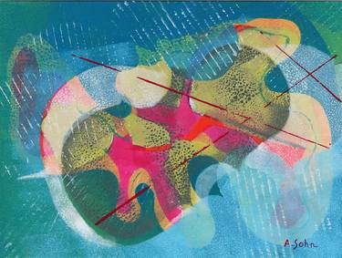 Print of Abstract Music Paintings by Astrid Sohn