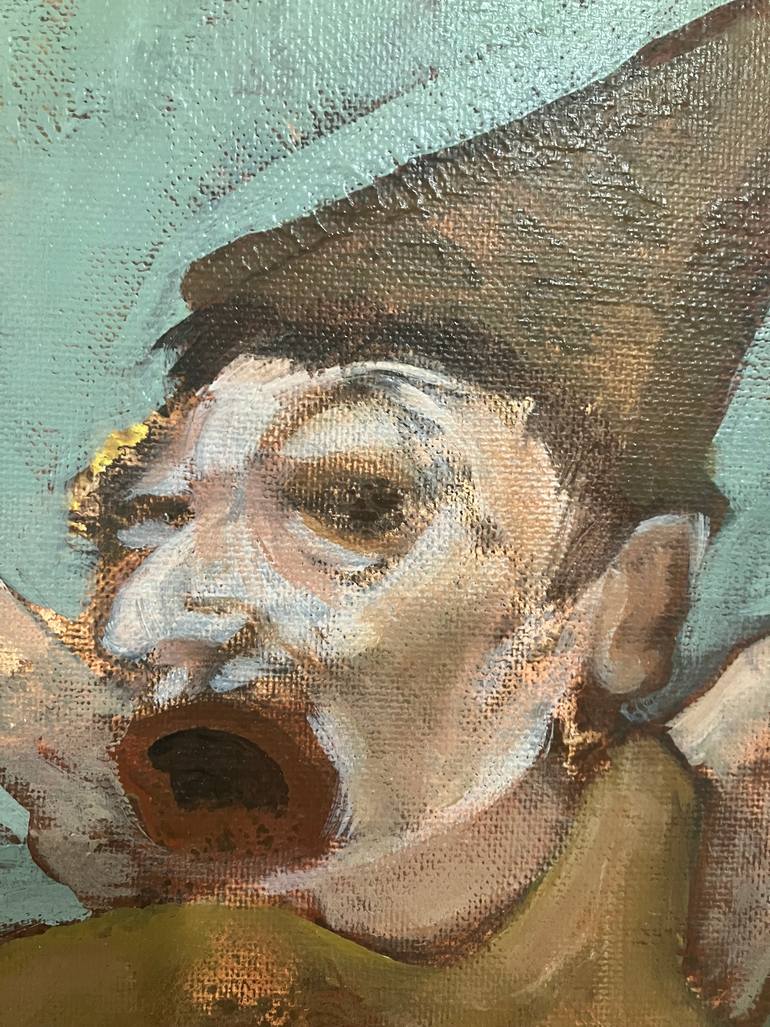 Original Conceptual Classical Mythology Painting by Lambarri Lambarri