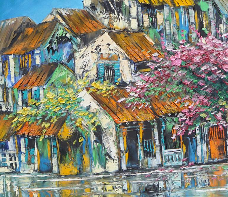 After the rain Painting by Minh Son Nguyen | Saatchi Art