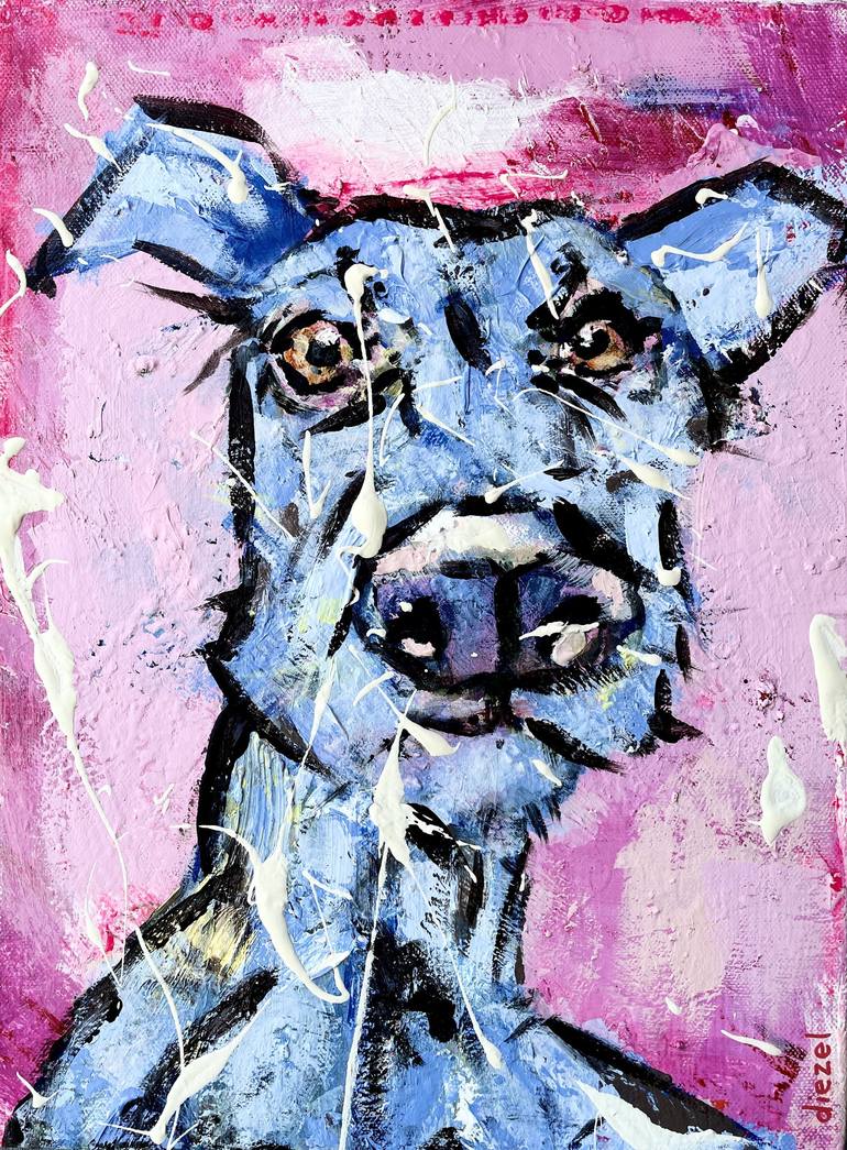 Original Modernism Animal Painting by Diezel Art