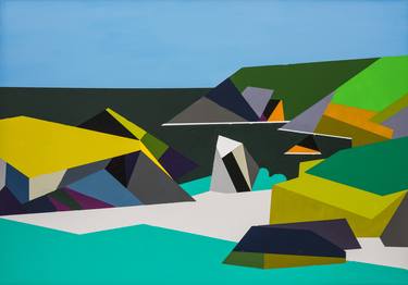 Kynance Cove, Cornwall - Limited Edition Giclee print. thumb