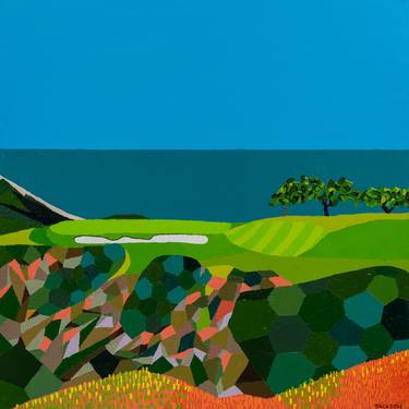 Torrey Pines, San Diego. Limited edition Giclee print. thumb