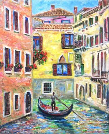 Print of Fine Art Architecture Paintings by Katia Ricci