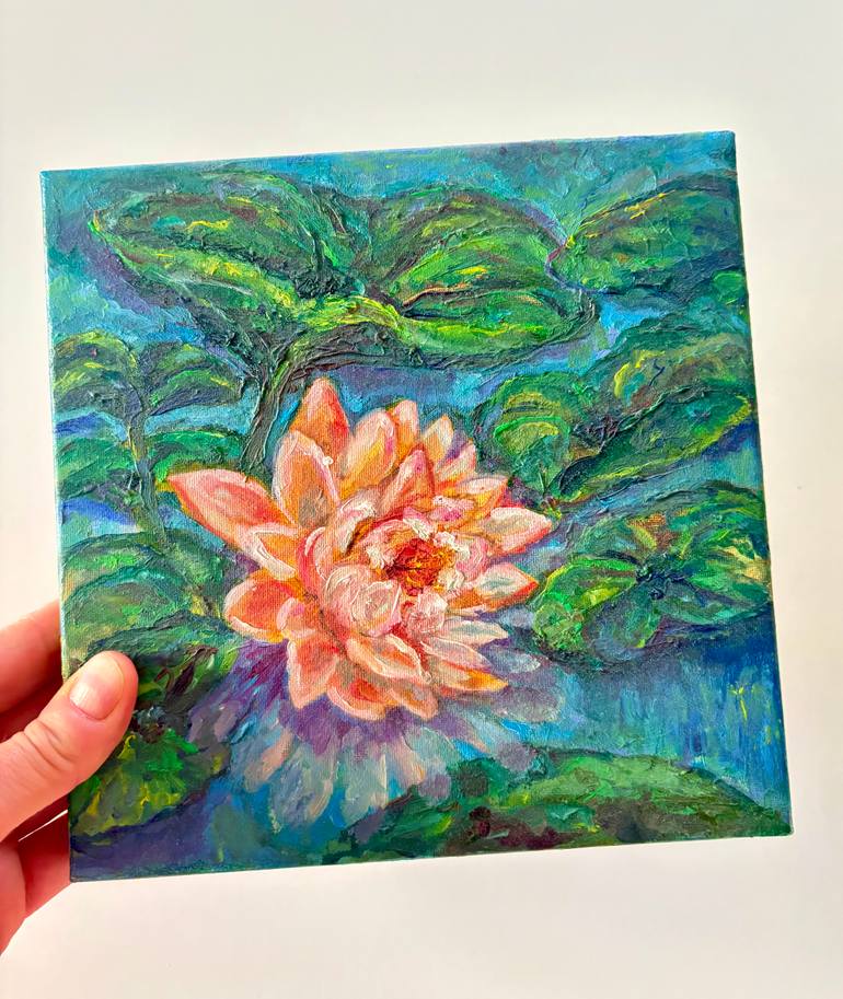 Original Contemporary Floral Painting by Katia Ricci