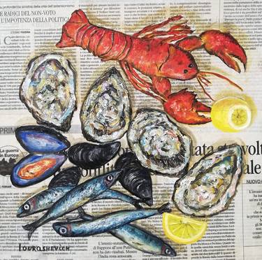 Print of Contemporary Food Paintings by Katia Ricci