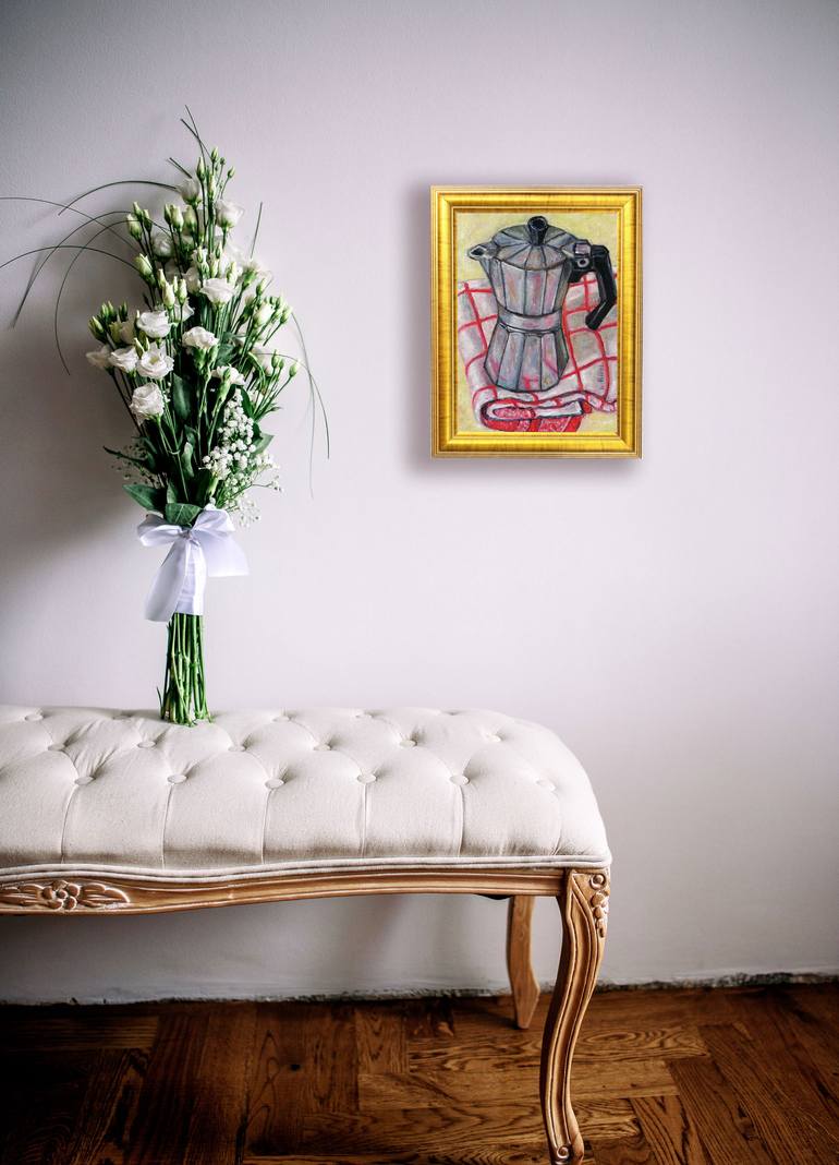 Original Art Deco Food & Drink Painting by Katia Ricci