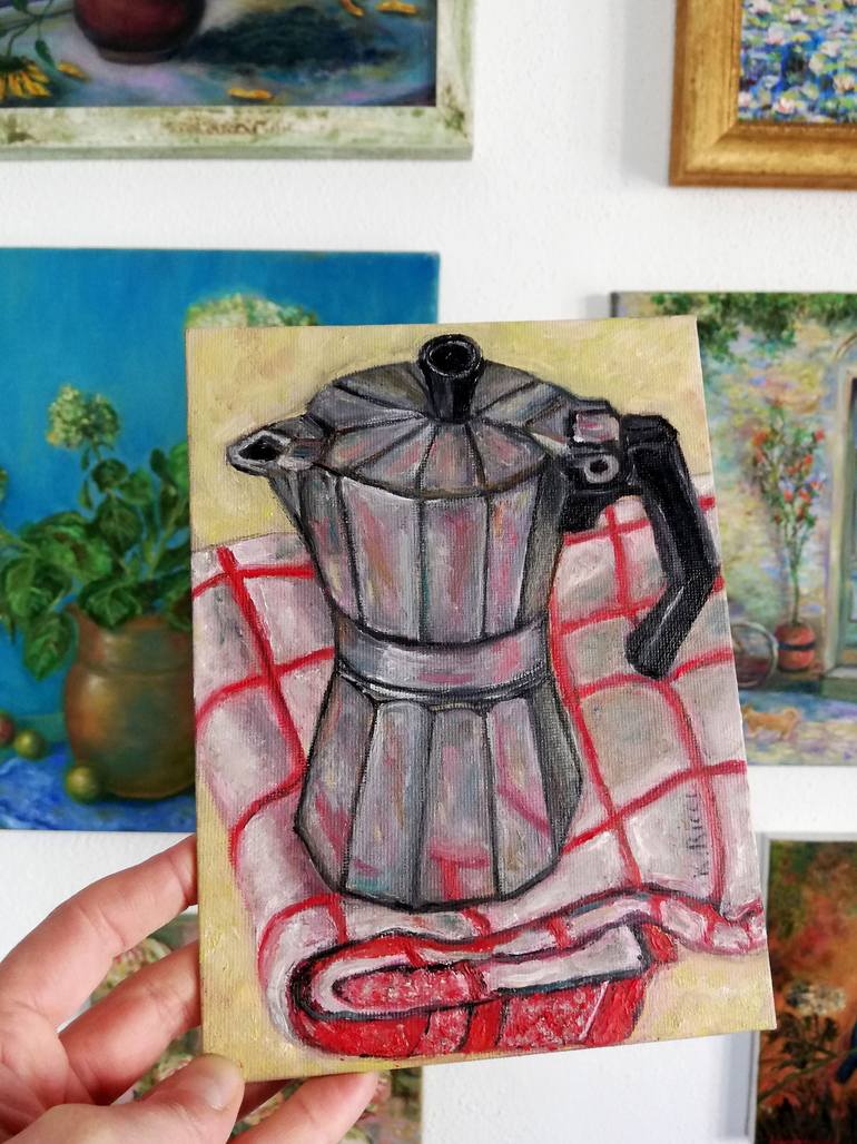 Original Art Deco Food & Drink Painting by Katia Ricci