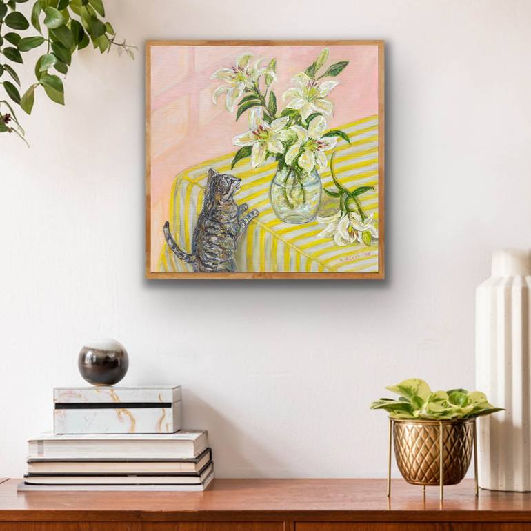 Original Contemporary Home Painting by Katia Ricci