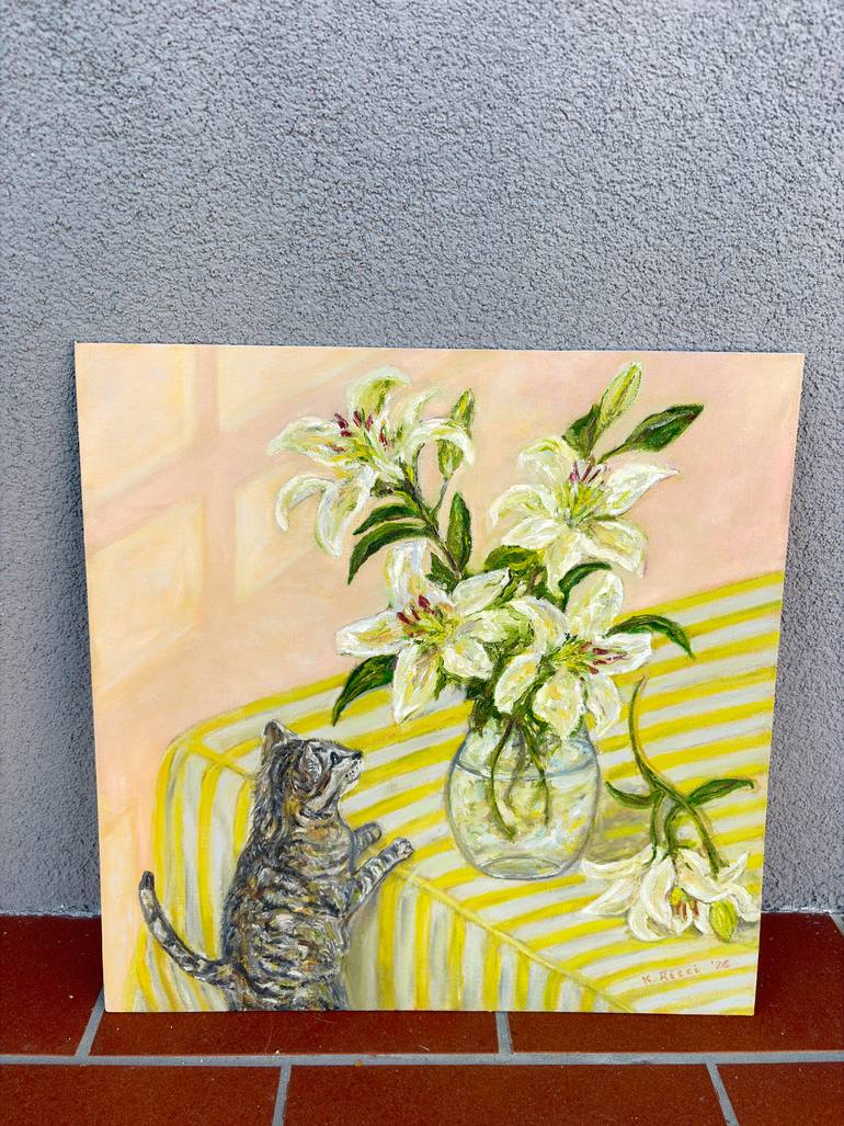 Original Contemporary Home Painting by Katia Ricci