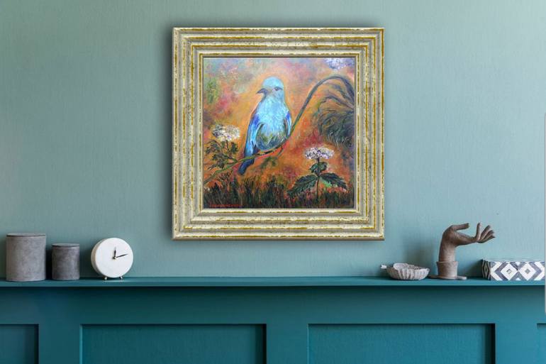 Original Art Deco Fantasy Painting by Katia Ricci