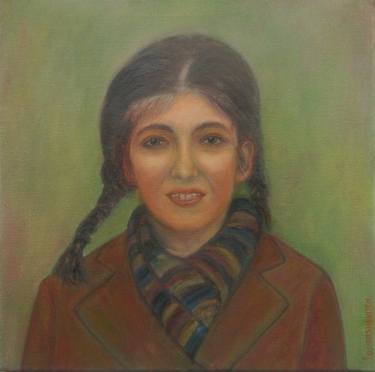 Original Fine Art Portrait Paintings by Katia Ricci