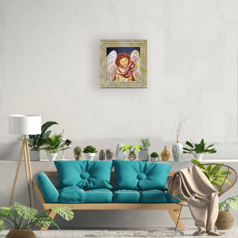 Original Contemporary Children Painting by Katia Ricci