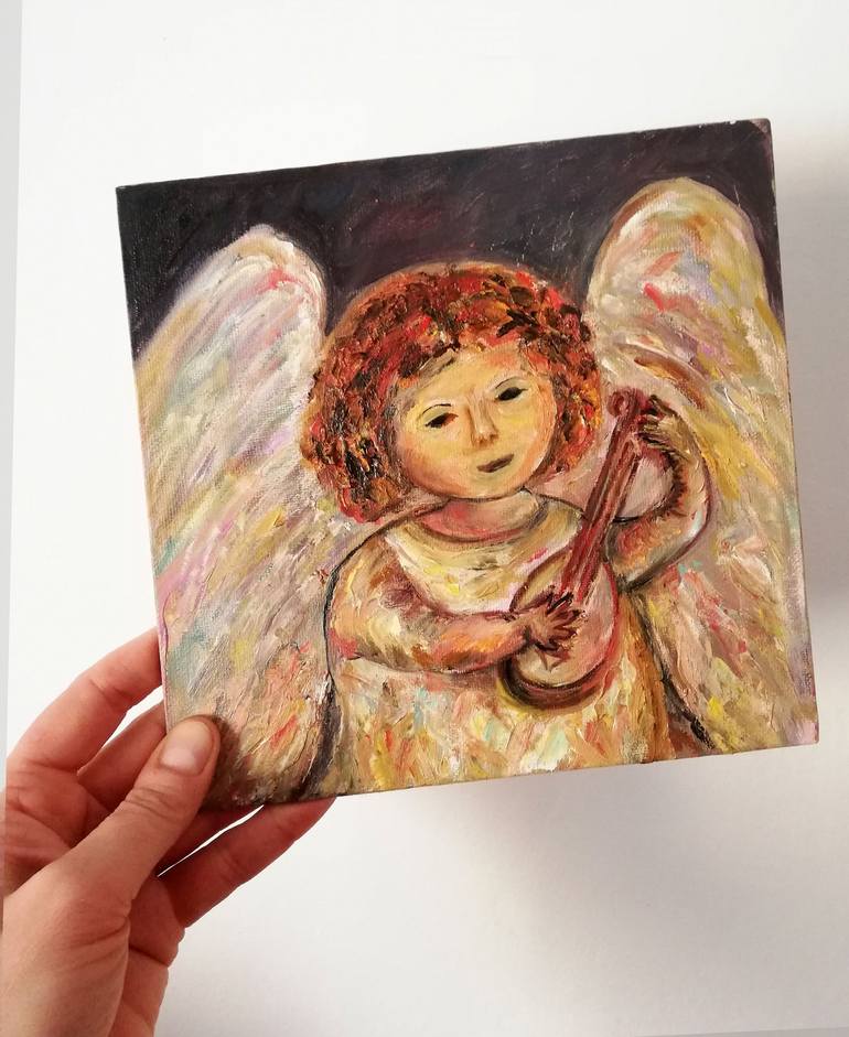 Original Contemporary Children Painting by Katia Ricci