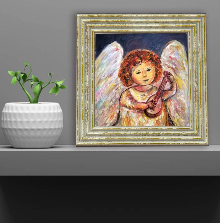 Original Contemporary Children Painting by Katia Ricci