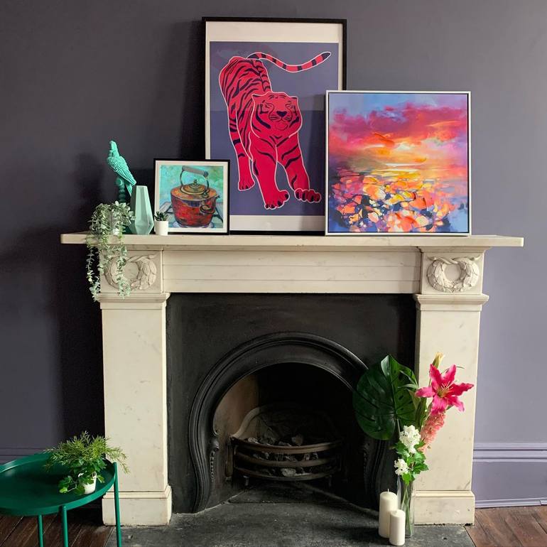 Original Art Deco Other Painting by Katia Ricci