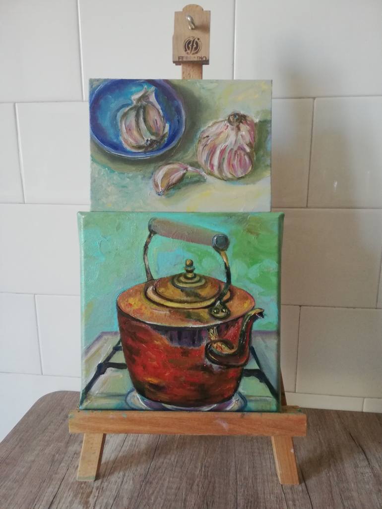 Original Art Deco Other Painting by Katia Ricci