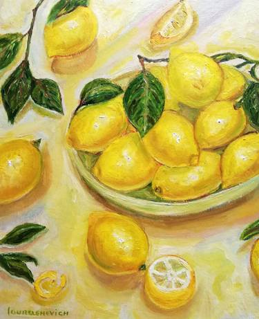 Original Fine Art Kitchen Paintings by Katia Ricci