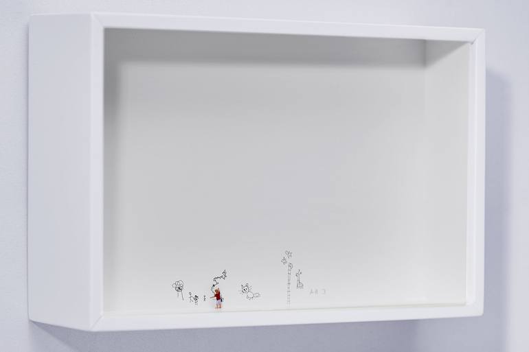 Original Conceptual Children Sculpture by Lisa Swerling