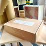 Artworks come in a bespoke kraft giftbox
