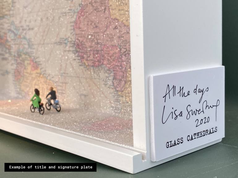 Original Travel Sculpture by Lisa Swerling