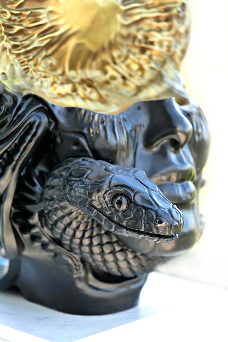 Original Abstract Body Sculpture by Krzysztof Plonka