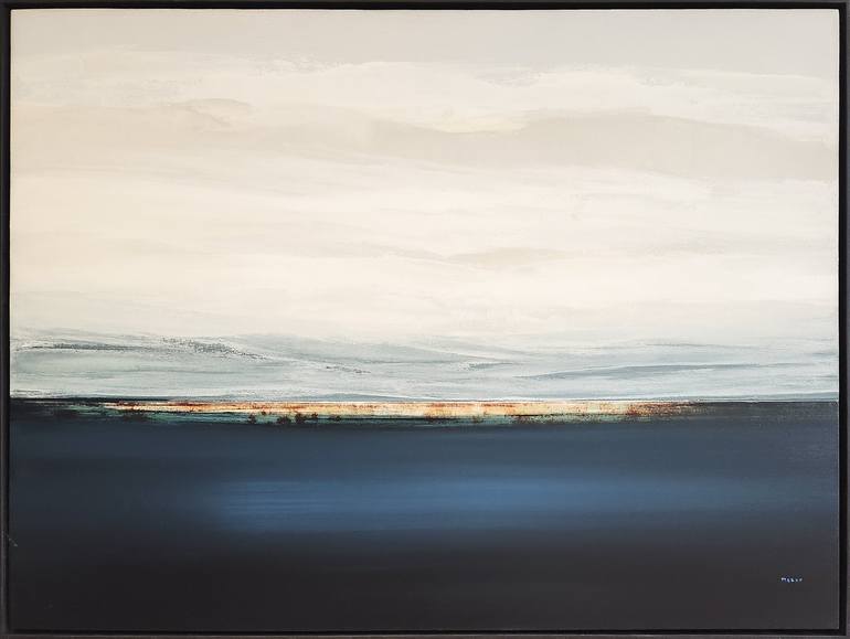 Original Minimalism Seascape Paintings by Chris Masoure
