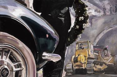 Original Impressionism Car Paintings by Martin Allen