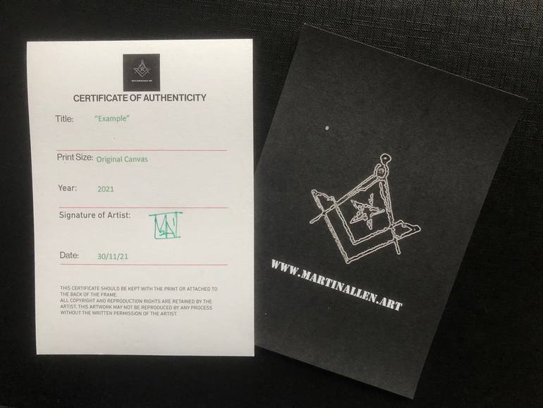 Original Figurative Fashion Painting by Martin Allen