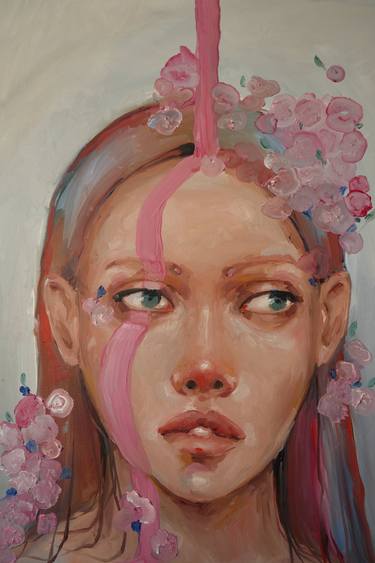 Original Abstract Women Paintings by Victoria Kagalovska