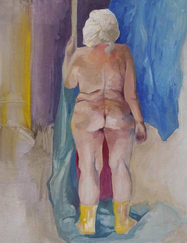 Original Modern Nude Paintings by Eneli Roigas