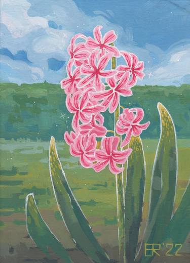 Original Fine Art Botanic Paintings by Eneli Roigas